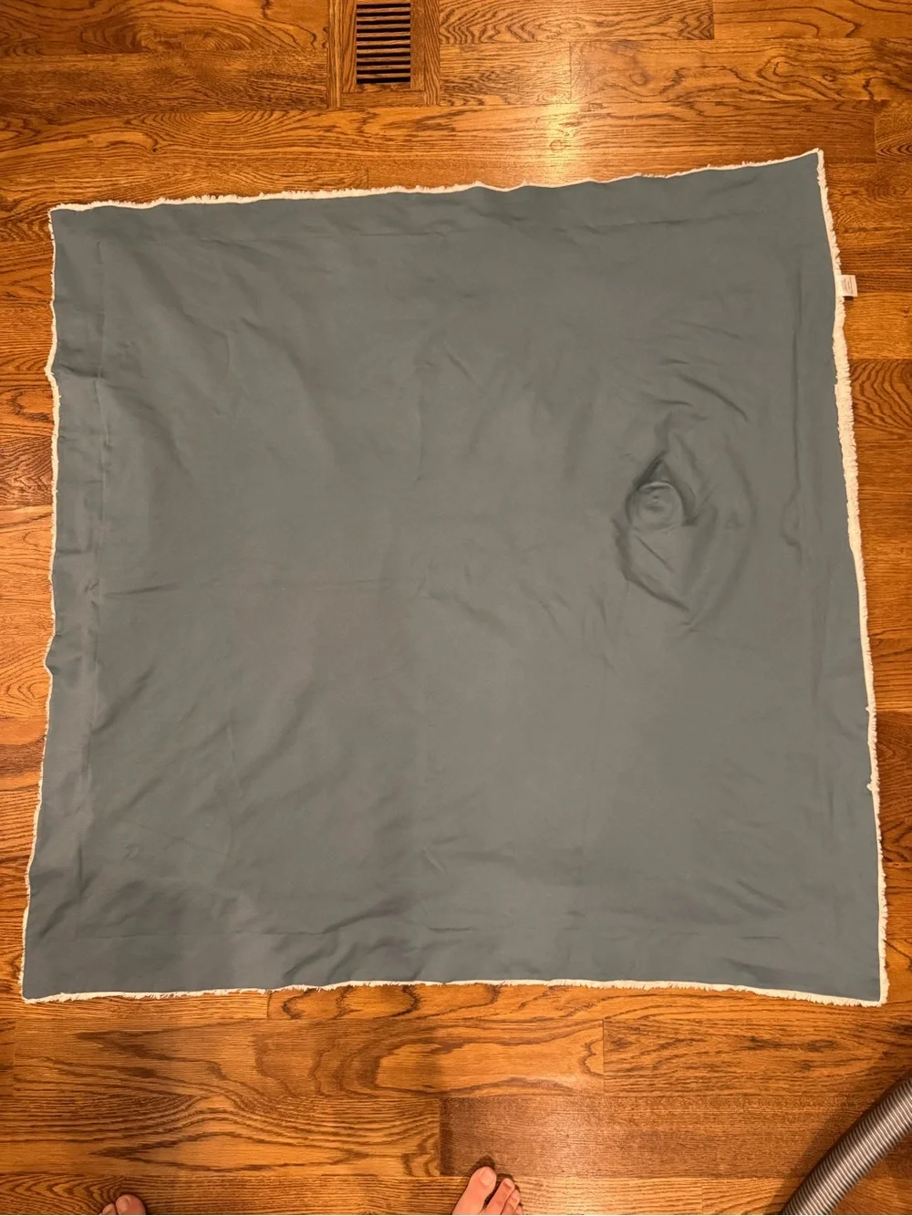 Lou Lou and Company COZY BLANKET large size 48x48 ocean blue